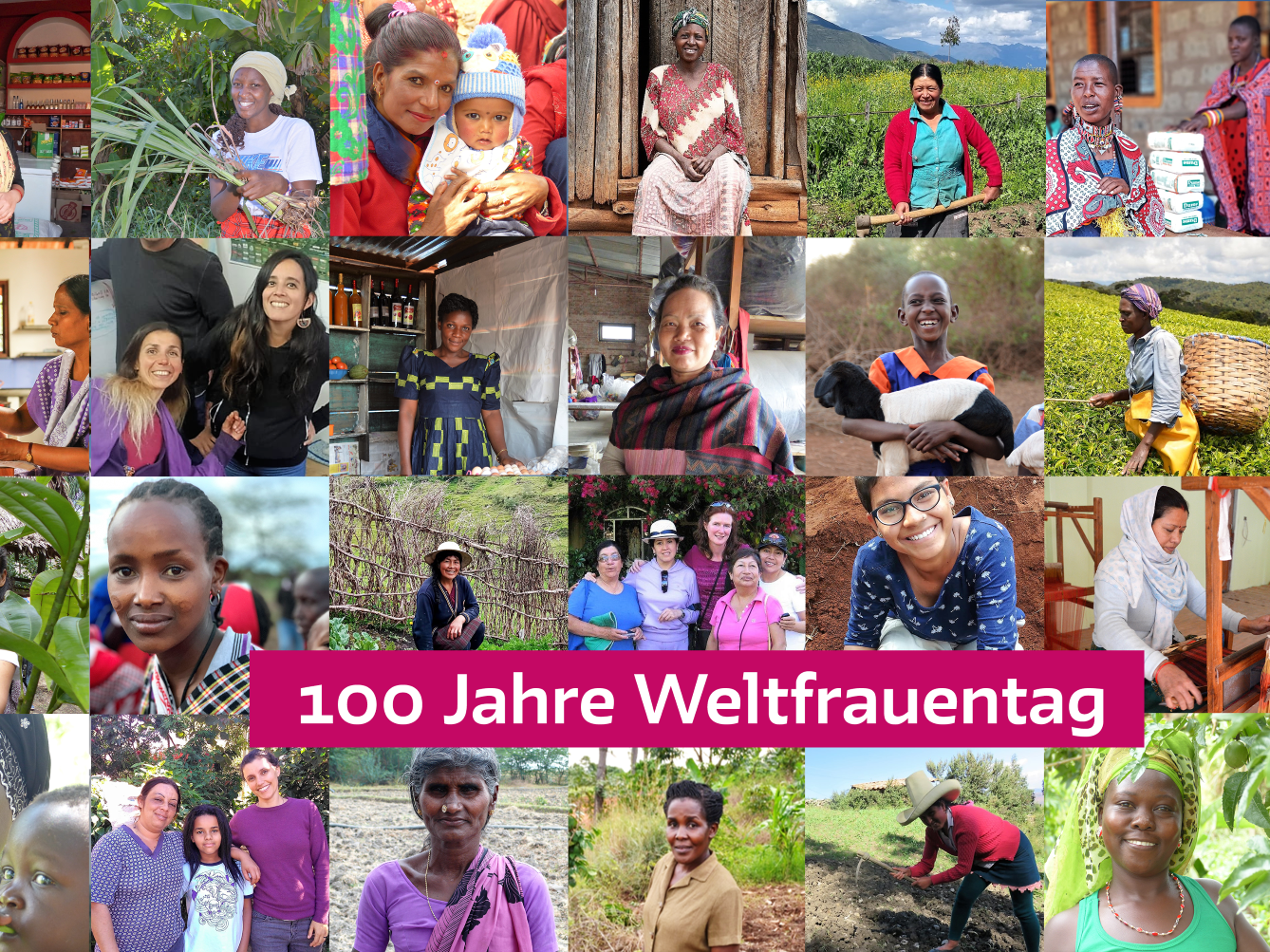 100 Jahre Weltfrauentag – 100 Jahre täglich Überleben sichern